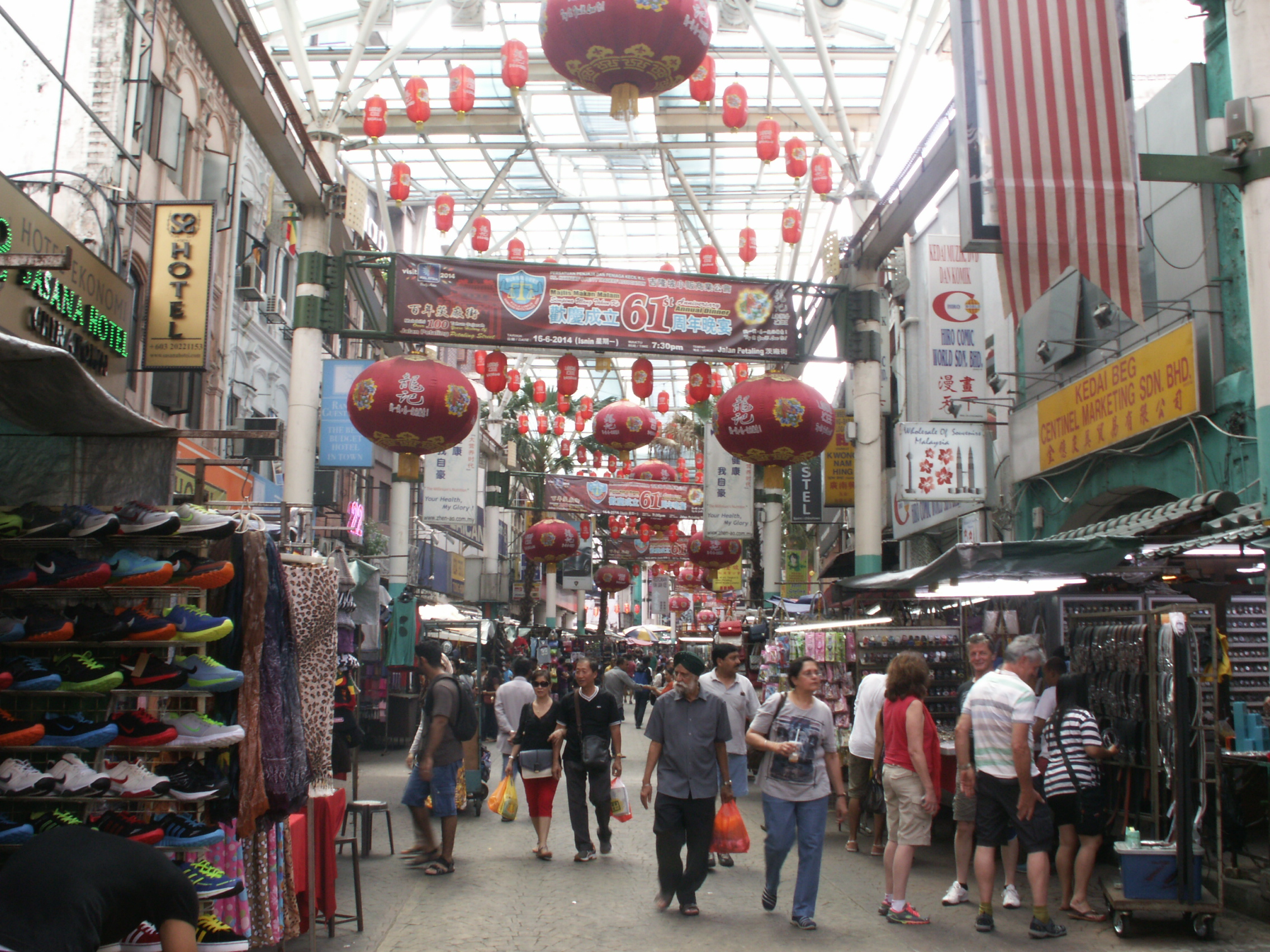 Chinatown in Kuala Lumpur - Malaysia