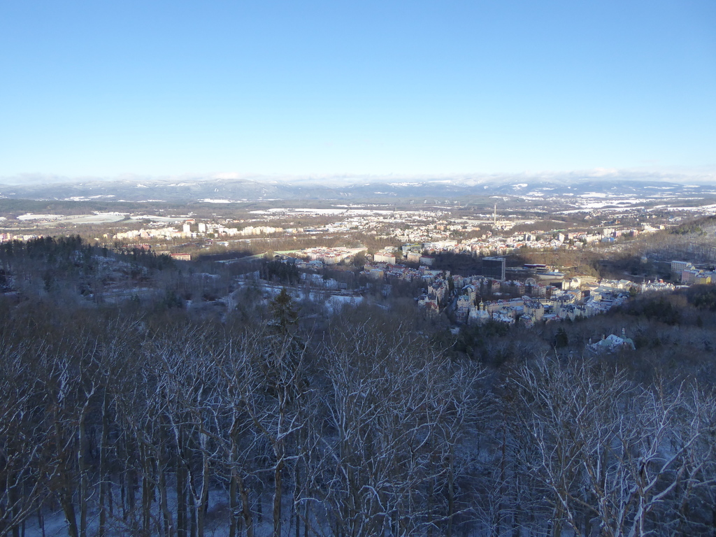 Blick zum Erzgebirge