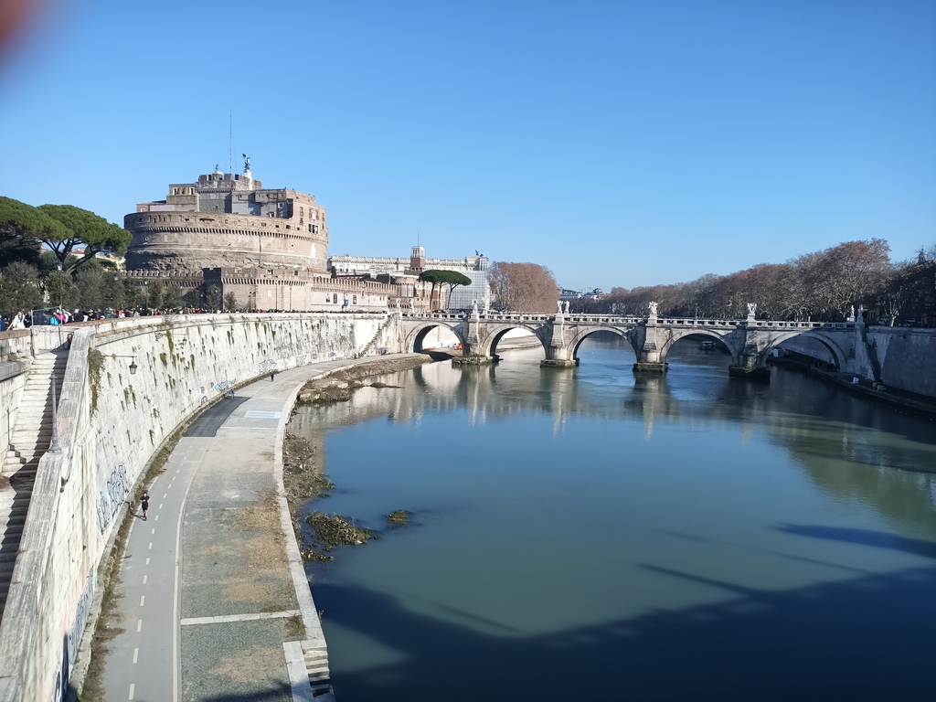 Tiber mit Engelsburg