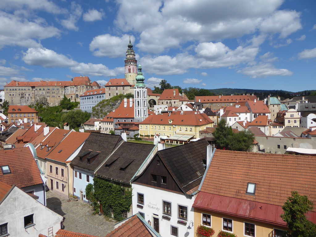 Blick zum Schloss